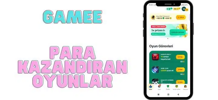 Gamee - Para Kazandıran Oyunlar