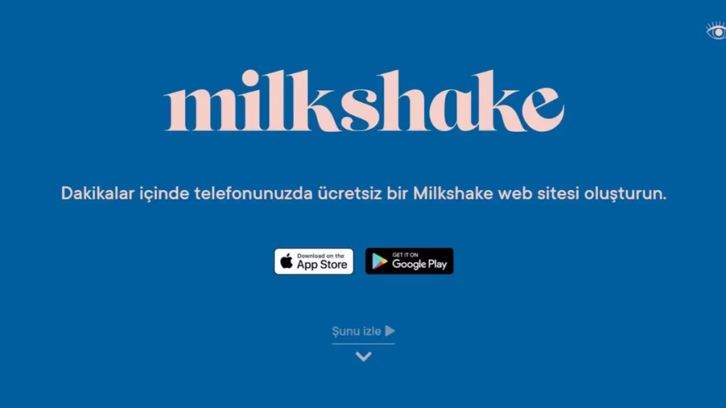 Milkshake - Web Sİte Oluşturucu