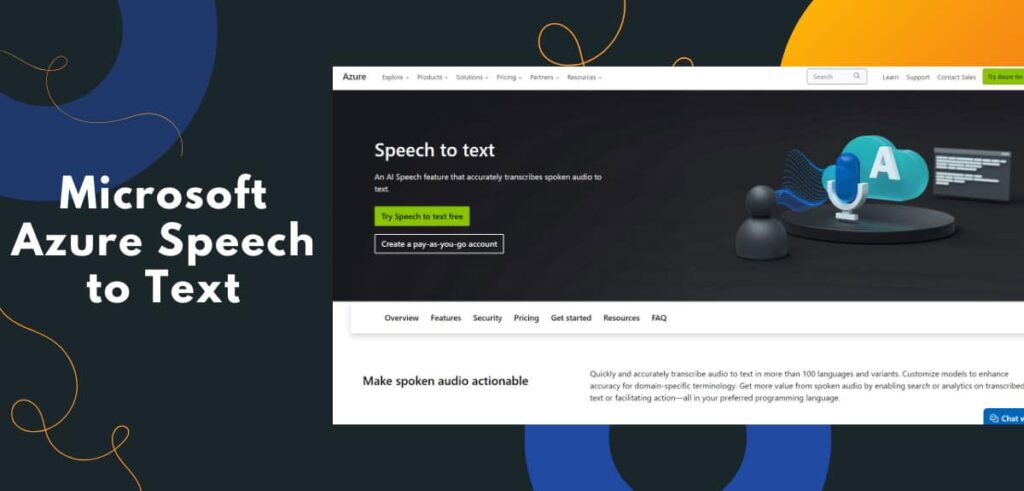 Microsoft Azure Speech to Text